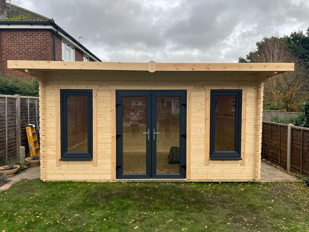 Timber cabin garden building built to specification
