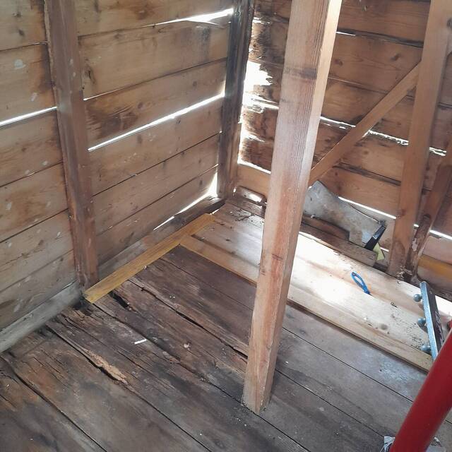 Before: garden shed in Crawley