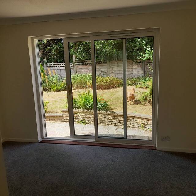 After: rooms repainted throughout